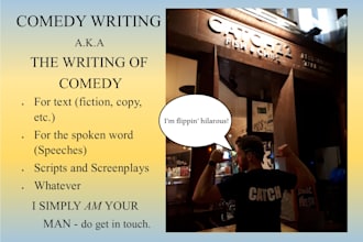 write comedy or add comedy to your content