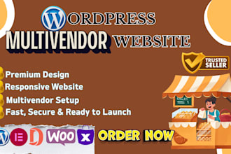 build multivendor ecommerce marketplace website, dokan pro multivendor x website
