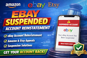 do amazon ebay etsy reinstatement ebay  suspended ebay account reinstatement