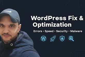 fix, configure, and optimize your wordpress website