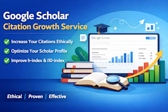 increase google scholar citations and article citation h index i10 index