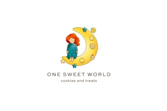 design girl cookie dreams come life logo