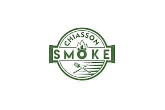 design best grill custom chefs who love serious grilling logo