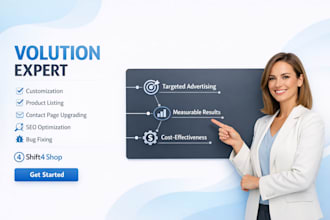 design fix bugs optimize shift4shop volusion ekm surecart store ecwid duda