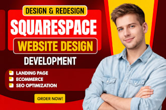 build squarespace website design redesign website edit squarespace web developer