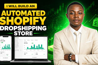 build automated shopify dropshipping store with ai automation