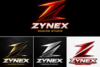 design modern gaming and esports brand identity