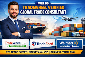do tradewheel verified global trade consultant  tradeford walmart marketplace