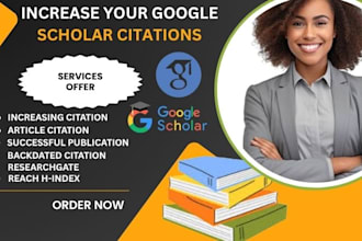 elevate google scholar backdate current citations, journals, using researchgate