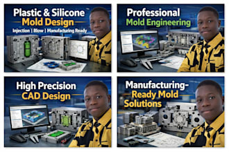design and manufacturing for silicon and plastic injection molds