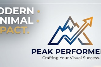 design a modern brand logo that defines your identity