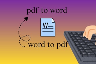 convert your pdf file to word or word to pdf