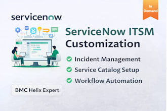 implement and customize servicenow itsm solutions