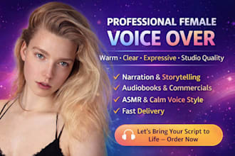 record soft female voice over, nsfw voice, erotic sfw, voice acting, stephen fry