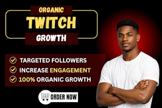 do organic twitch promotion for channel growth and visibility
