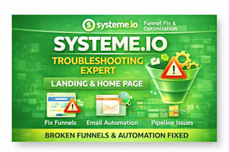 fix optimize and troubleshoot your systeme io funnel and automation