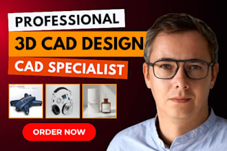 design 3d product models, dfm cad design with cad drawing and technical drawings