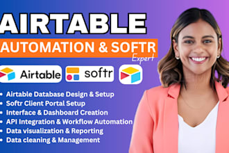 fix airtable database automation softr wbapp client portal airtable expert make