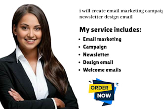 create mailchimp getresponse moosend email marketing campaign newsletter design
