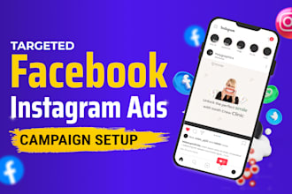 setup facebook ads campaign instagram ads campaign meta ads running advertising