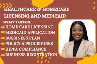 setup home care agency, medicaid and licensing, policies in nc, sc, ga