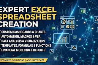 create or fix excel spreadsheets and formulas