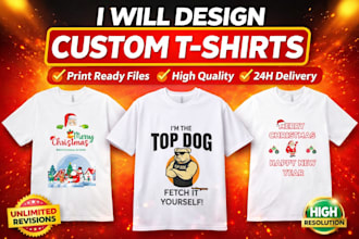 design custom t shirt designs for print on demand