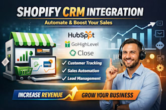 setup n8n ai shopify automation shopify hubspot automation crm  shopify redesign