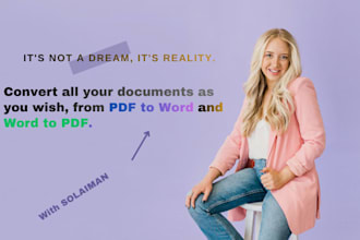 convert PDF to word or word to PDF with perfect formatting