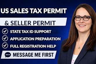 register your US sales tax permit and seller permit for your llc