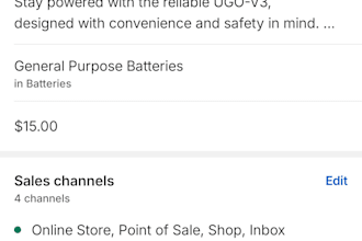 manage and update your store monthly