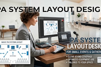 design and setup embedded pa system for events