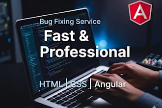 html CSS bugs, responsive issues and angular UI