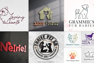 design animal, dog, pet care, pet veterinary logo for your business