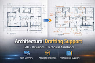 provide architectural drafting support and technical assistance