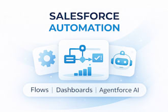 automate salesforce workflows using salesforce flow and agentforce ai