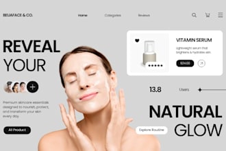 shopify store design, shopify redesign, shopify website design, shopify clone