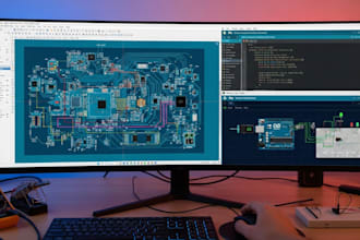 design pcb and do arduino programming with simulation