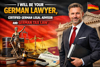 be your german lawyer, certified german legal advisor and german tax law