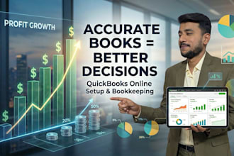 do quickbooks setup and quickbooks online bookkeeping for your business