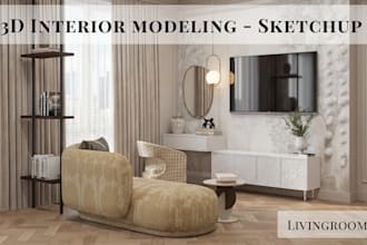 create 3d interior models for designers and studios