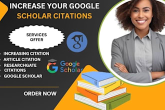 increase google scholar citation with high indexed journals, researchgate