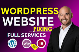 fix wordpress bugs, errors, fix woocommerce, elementor, CSS, fix speed issues