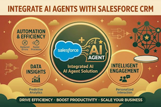 integrate ai agents and automation into your salesforce CRM
