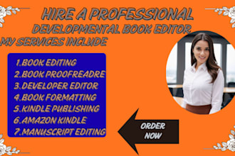 proofread developmental edit and format your manuscript, fiction and non fiction