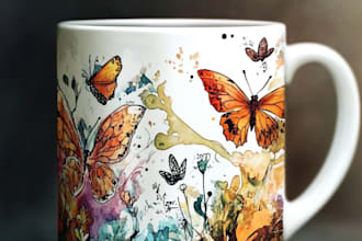 design your custom mug design