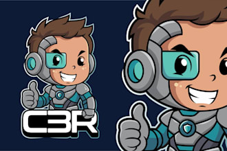 design a mascot logo for your brand or business
