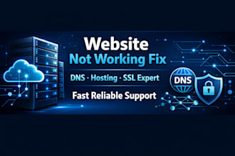 fix website dns hosting issues