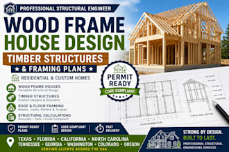 design wood frame houses and timber structures