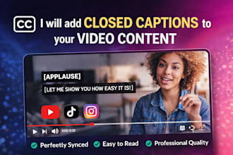 add accurate and synced subtitles to your videos